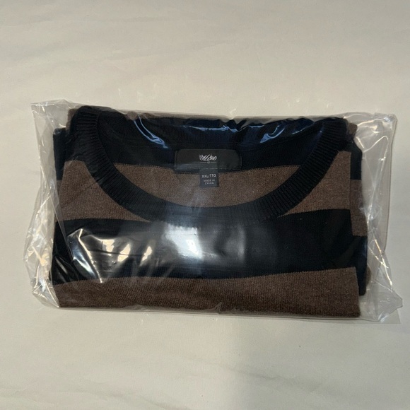 Black and Brown Striped Sweater Knit Dress 🧶 - Picture 15 of 15